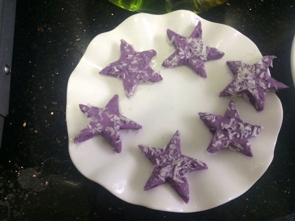 紫薯糯米奶酪饼