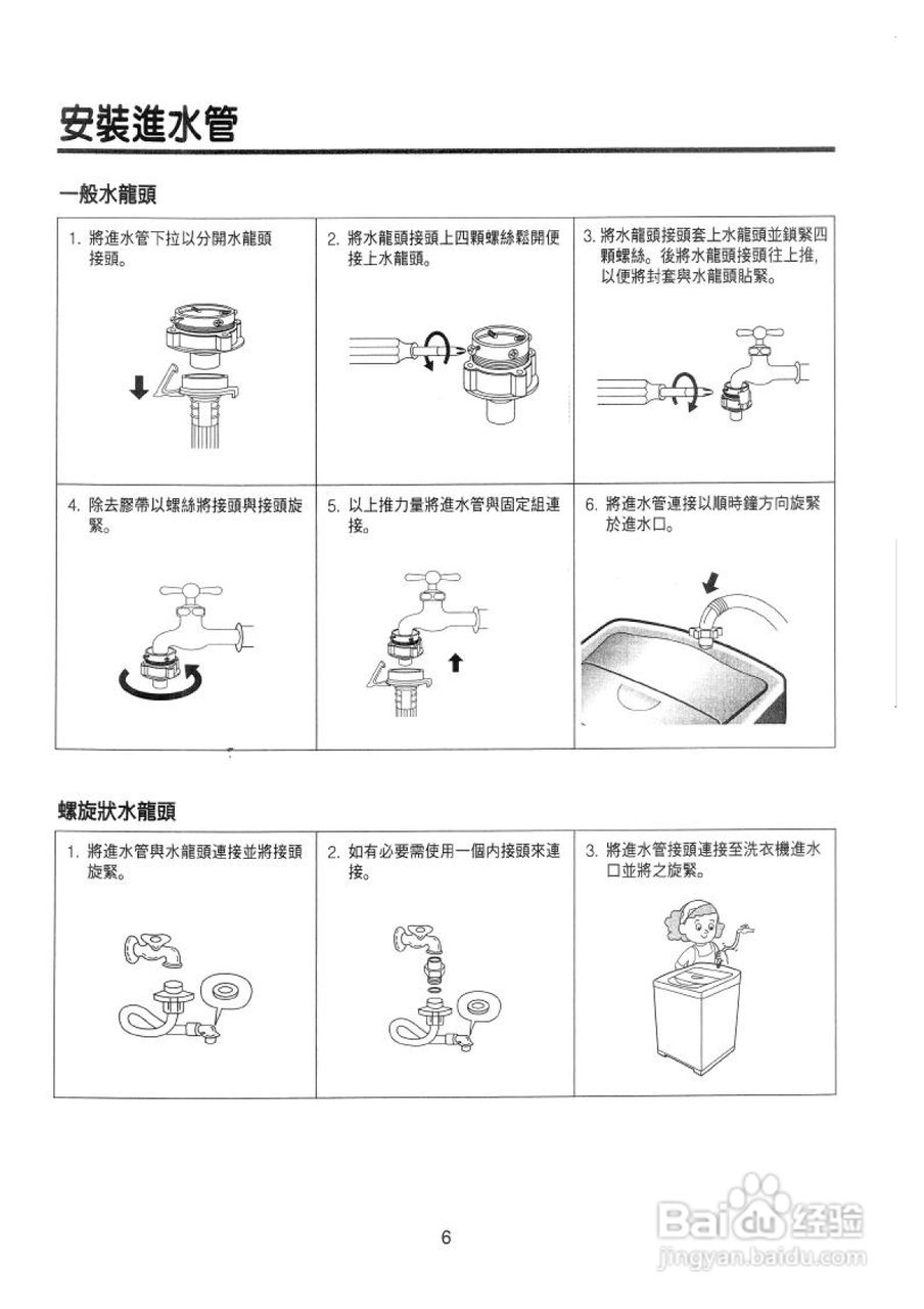 声宝ES-758型洗衣机说明书