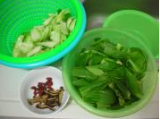 青菜香菇的做法