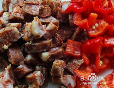 芹菜萝卜炒腊肠