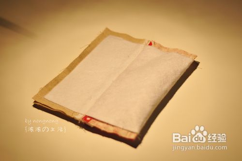 {浓浓の生活}布艺铁塔图案小手包的做法