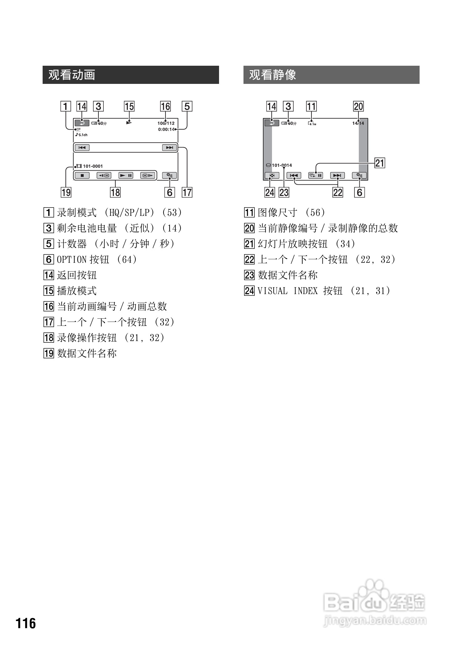索尼DCR-SR200E数码摄像机使用说明书:[12]