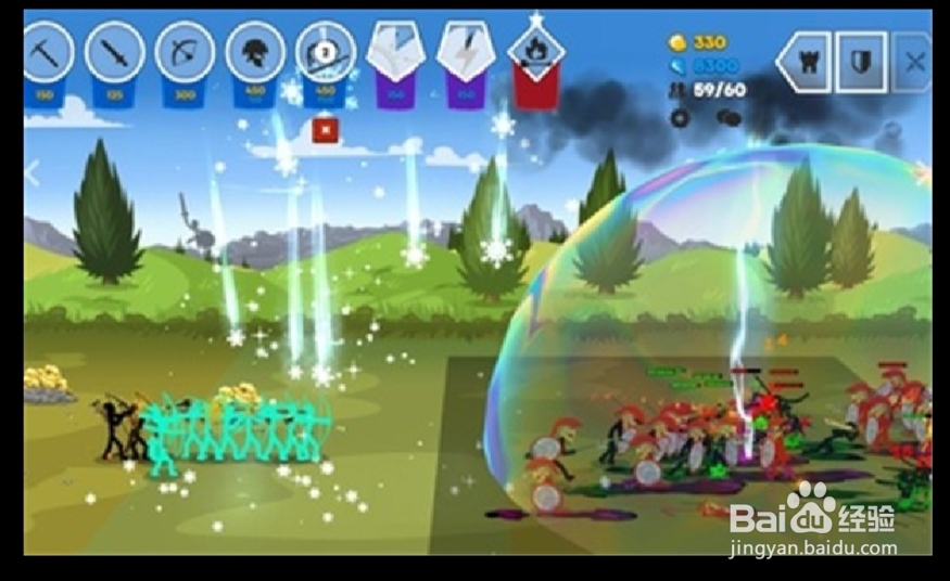 火柴人战争遗产3怎么调中文