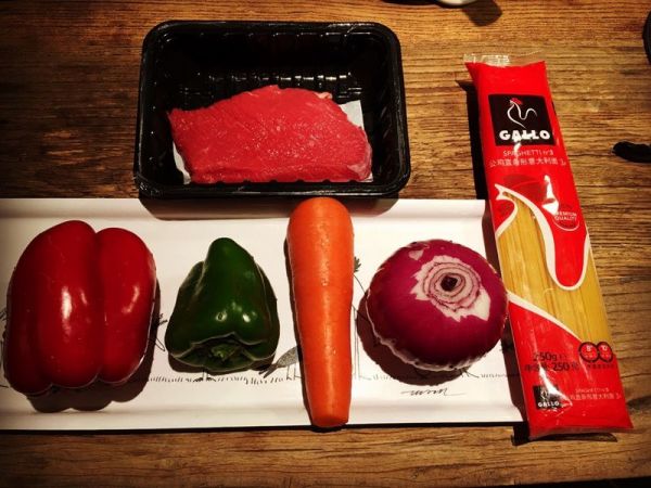 黑椒牛肉意大利面