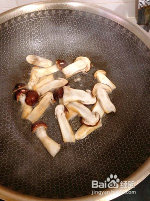 煎姬松茸的做法
