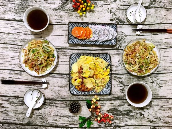 火腿鸡蛋煎土豆