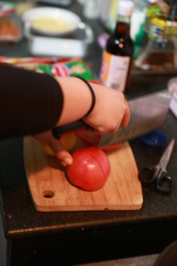 香柠煎三文鱼配美味沙拉