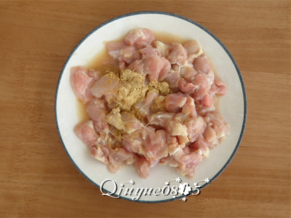 香煎黑椒鸡腿肉