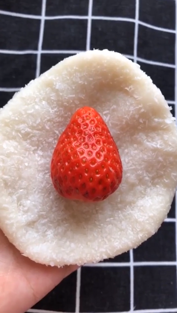 草莓糯米糍怎么做？