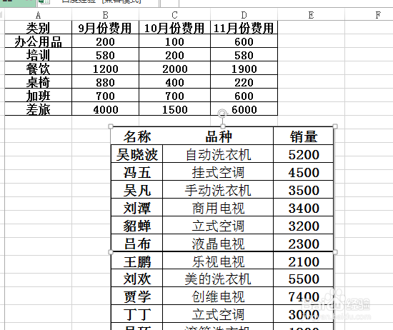 在Excel同一页上打印不连续的区域?
