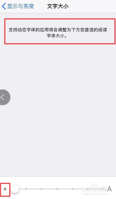 iPhone手机如何调整文字字体大小