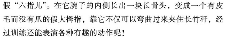 为什么熊猫的爪是“六指儿”
