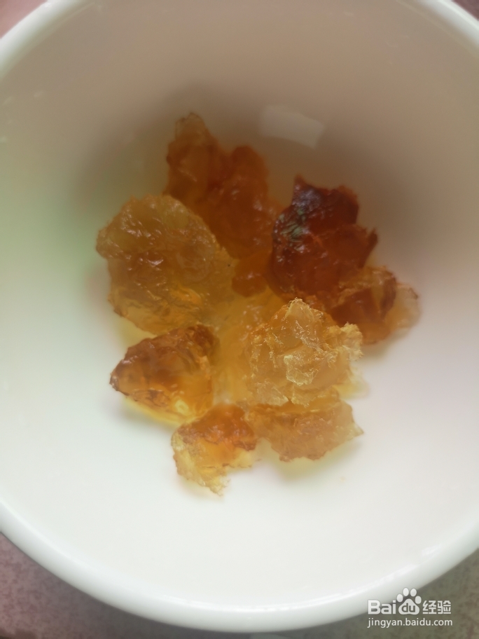 在家也能做的牛奶桃胶