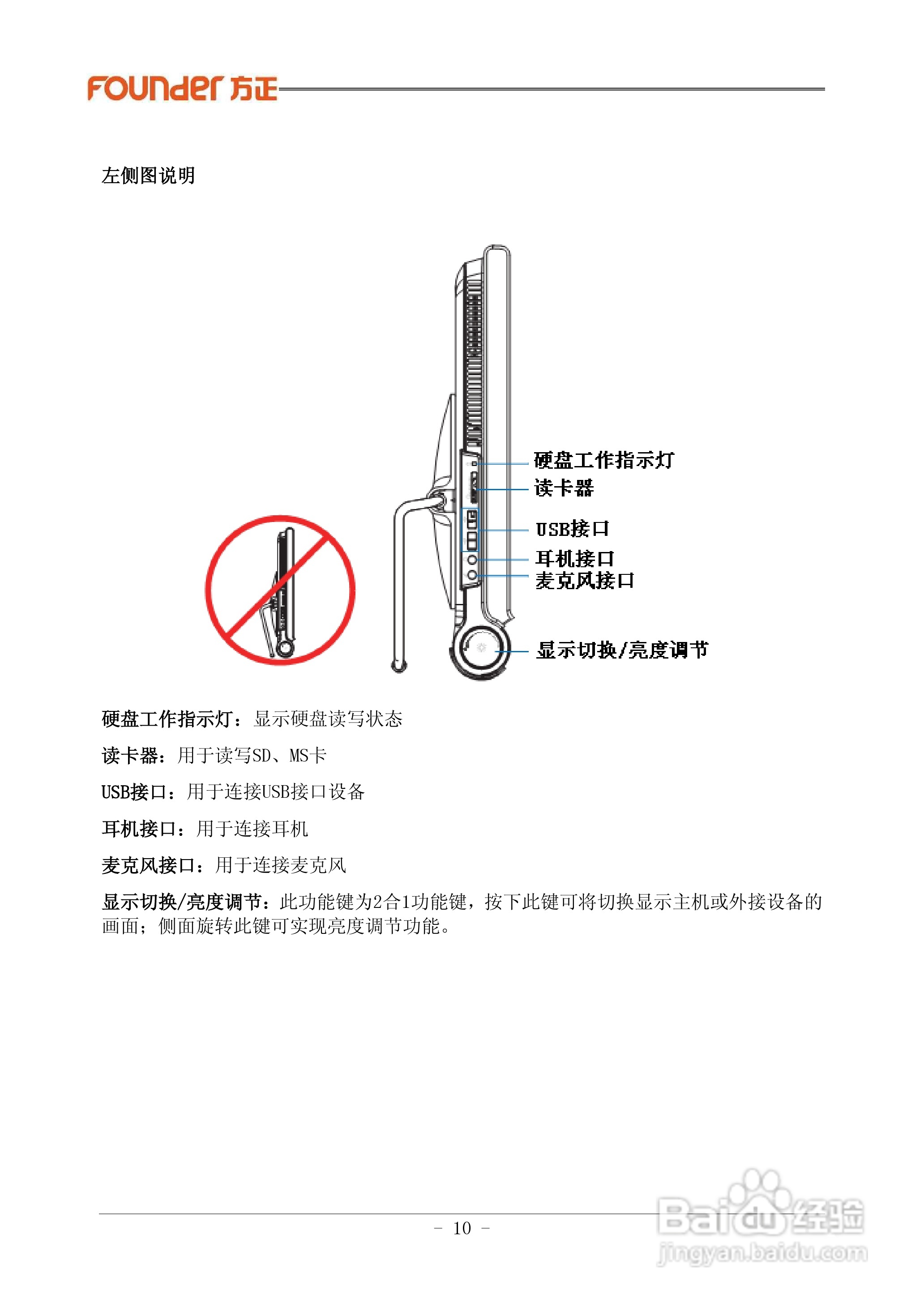 方正电脑心逸T360系列机型说明书:[2]