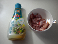 蟹味菇云耳蒸鸡腿肉