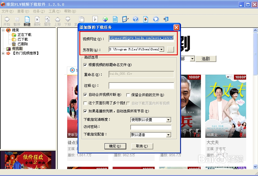 用下载工具下载视频（维棠FLV下载软件）