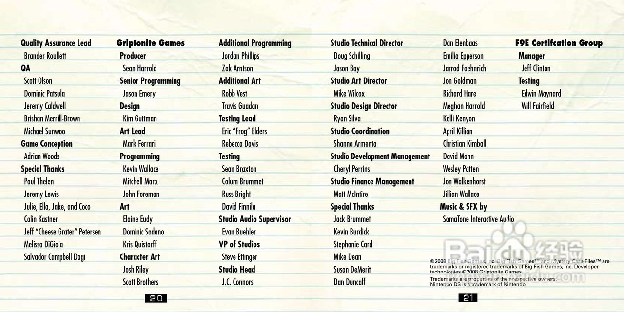 任天堂MysteryCa型游戏机说明书:[2]