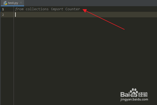 Python:怎么返回Counter对象指定元素的计数