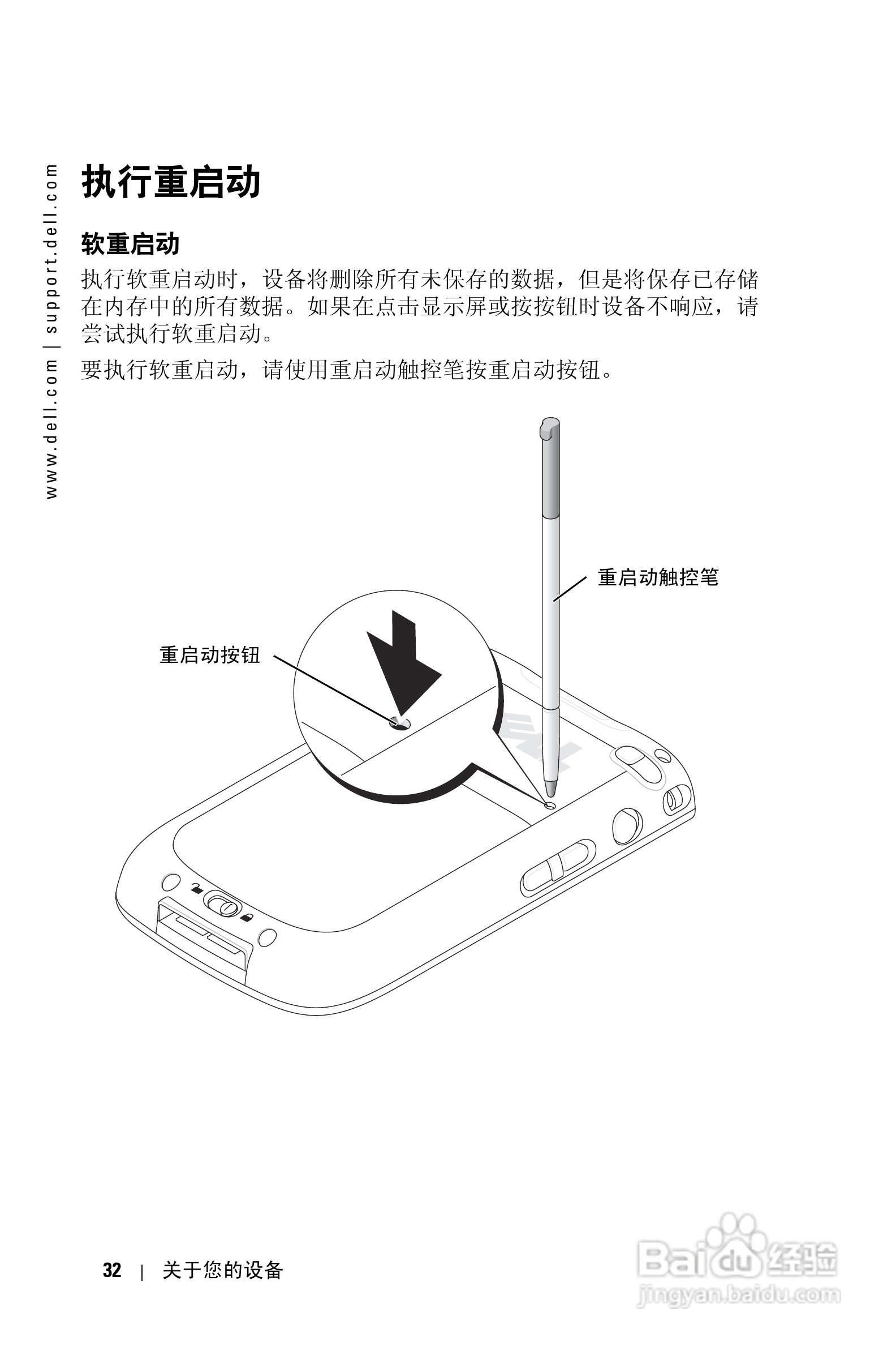 戴尔PDA(掌上电脑)HC03U型说明书:[4]