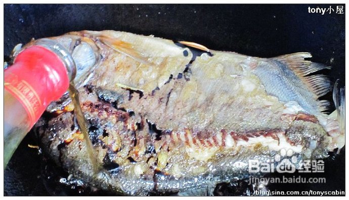 煎鱼不粘锅的秘诀----红烧鳊鱼