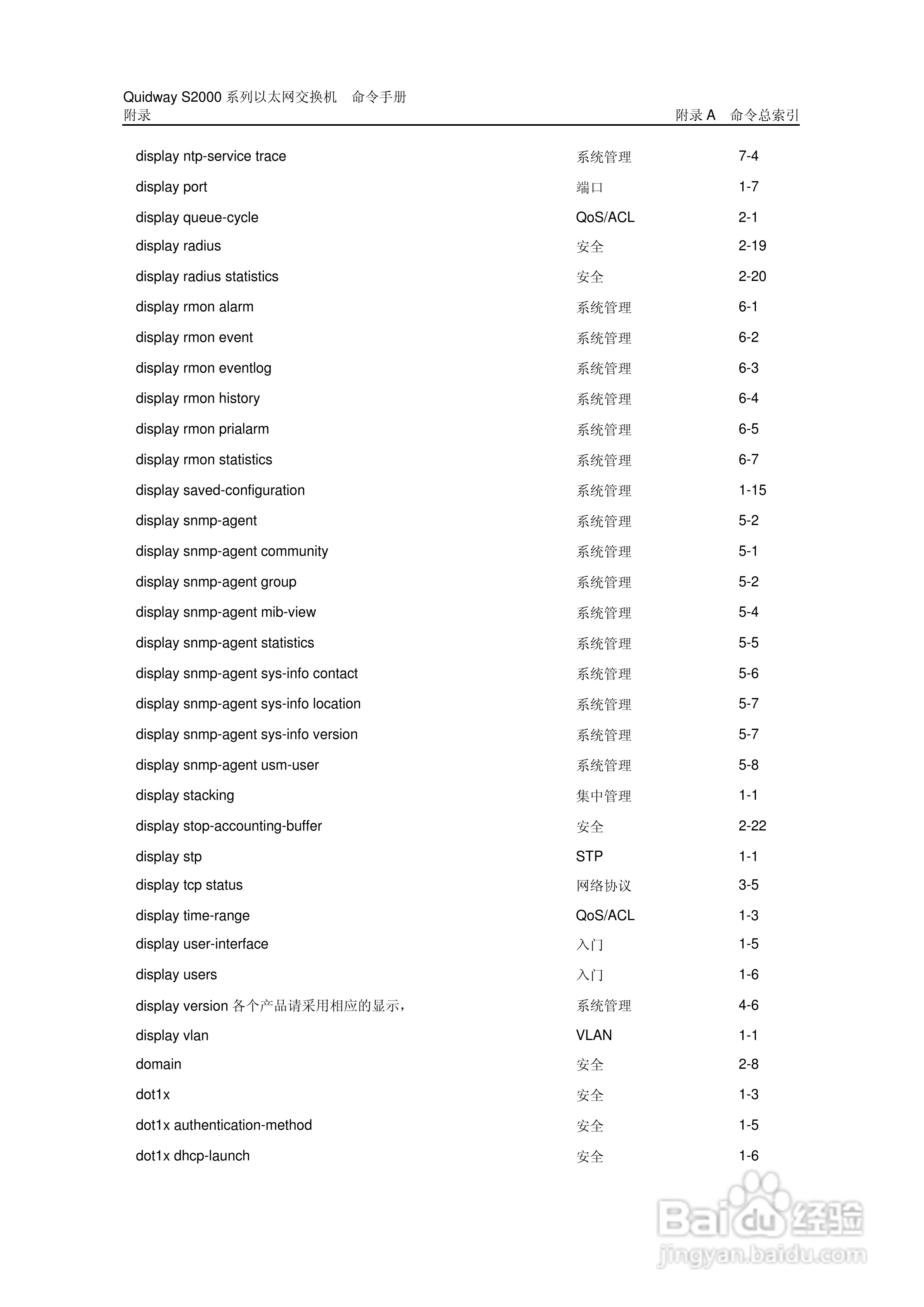 华三交换机QuidwayS2000形说明书:[47]