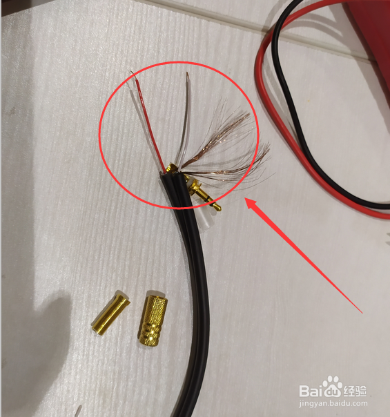 3.5转莲花音频线3.5插头坏怎么修