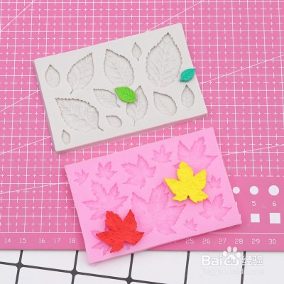 怎样用粘土做叶子切片