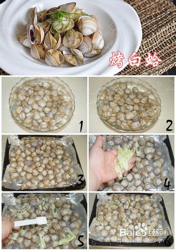 简单三步打造街头热卖小吃——烤白蛤