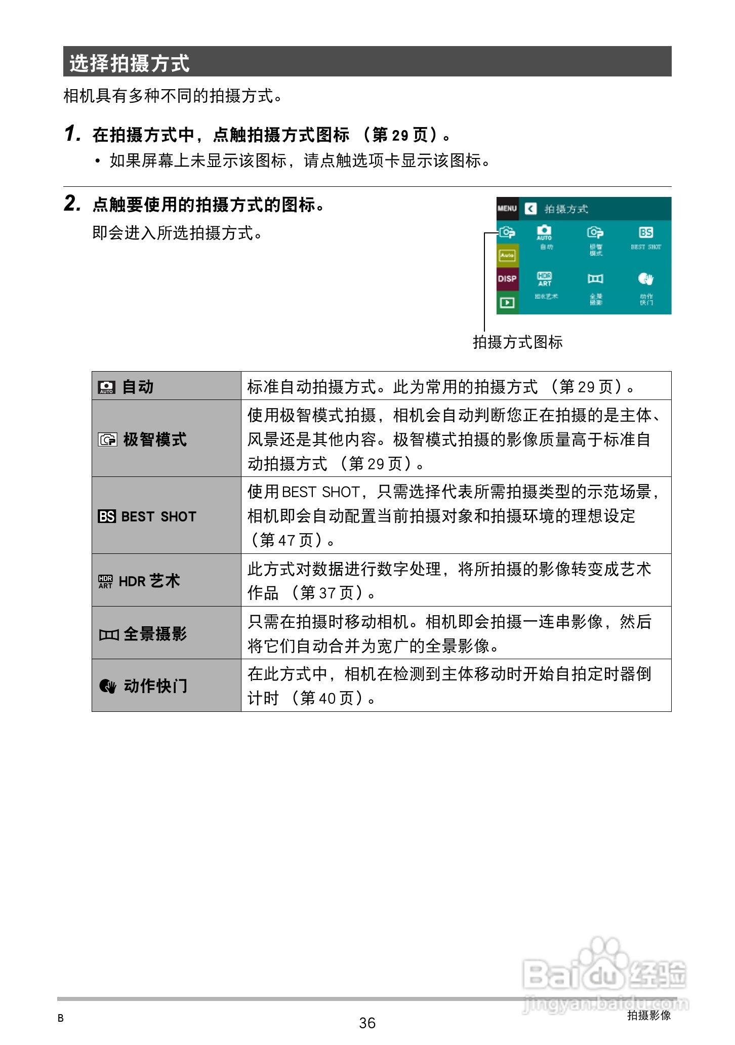 卡西欧EX-TR100型数码相机使用说明书:[4]