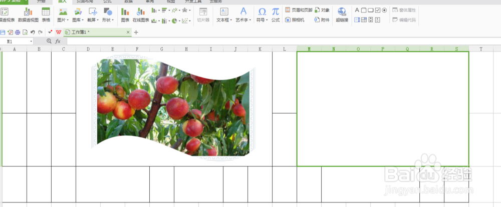 如何利用Excel修剪插入的图片?