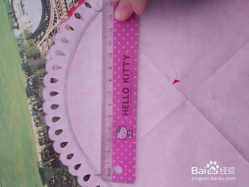 新年剪纸;福字2详细教程