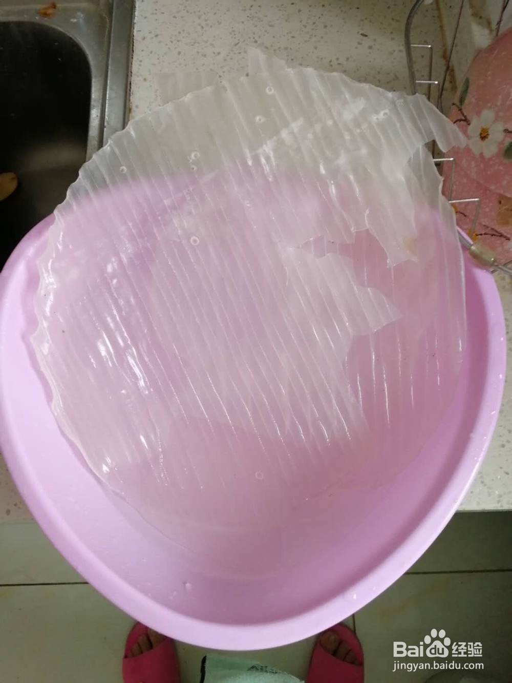 干粉皮怎么撕，怎么掰开，怎么处理好熟