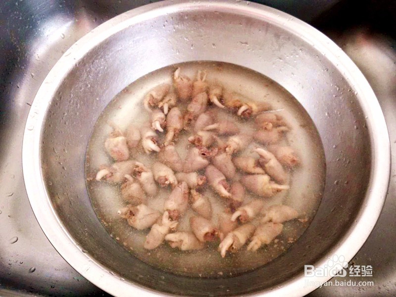 家常菜爆炒鸡心