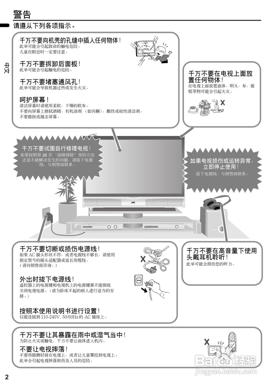 杰伟世HD-Z70/56RX5电视机说明书:[1]
