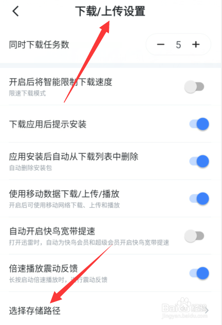 迅雷云盘取回的文件放在手机哪里