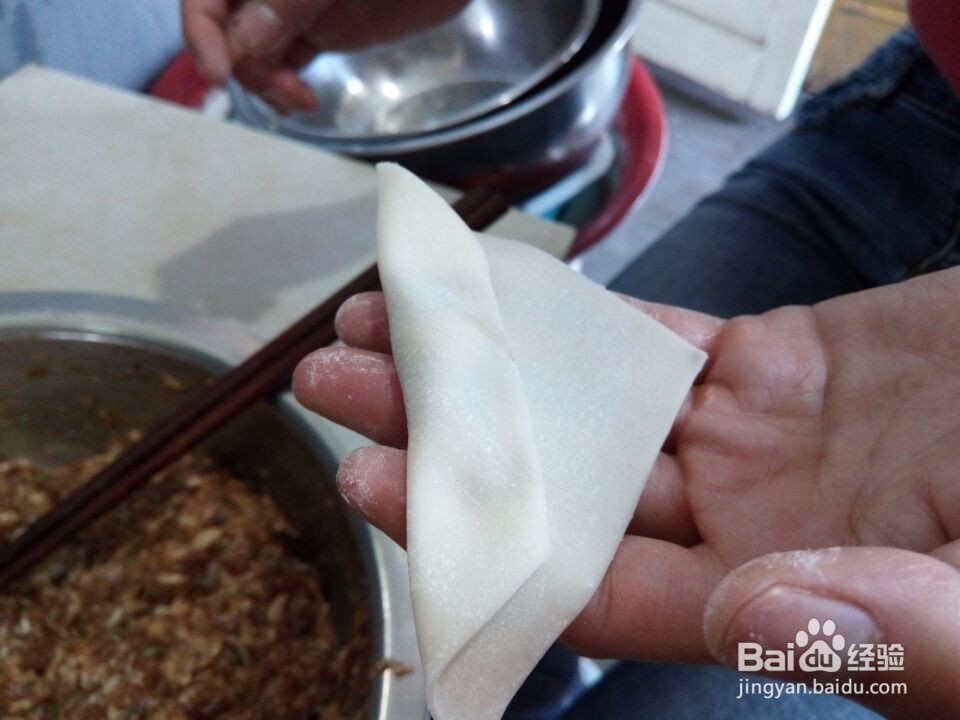 馄饨怎么包才好看又好吃