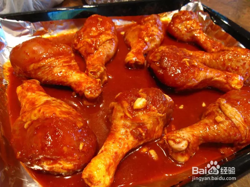 怎样做出家常菜系列之烤箱烤鸡腿