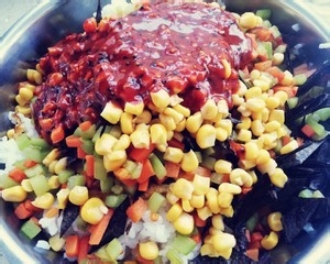 韩式拌饭的做法