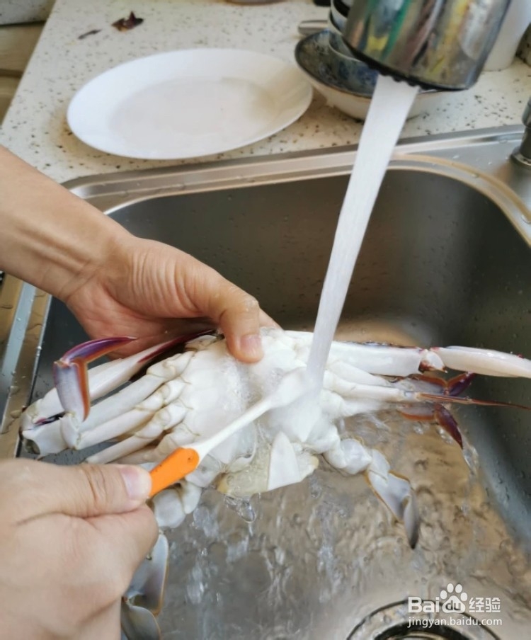 香辣年糕梭子蟹