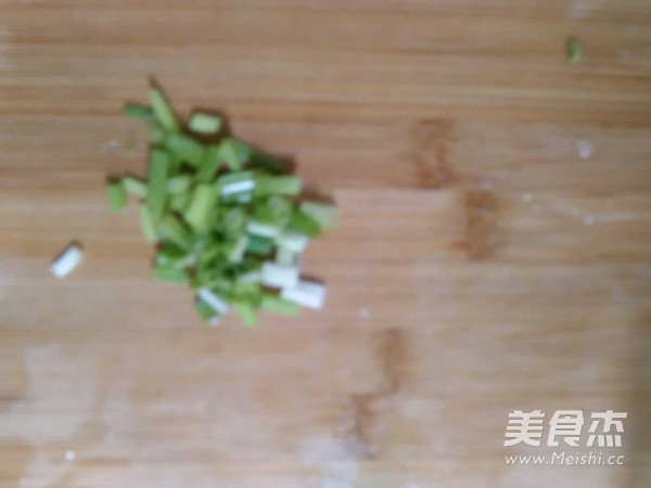 青椒火腿炒凉粉