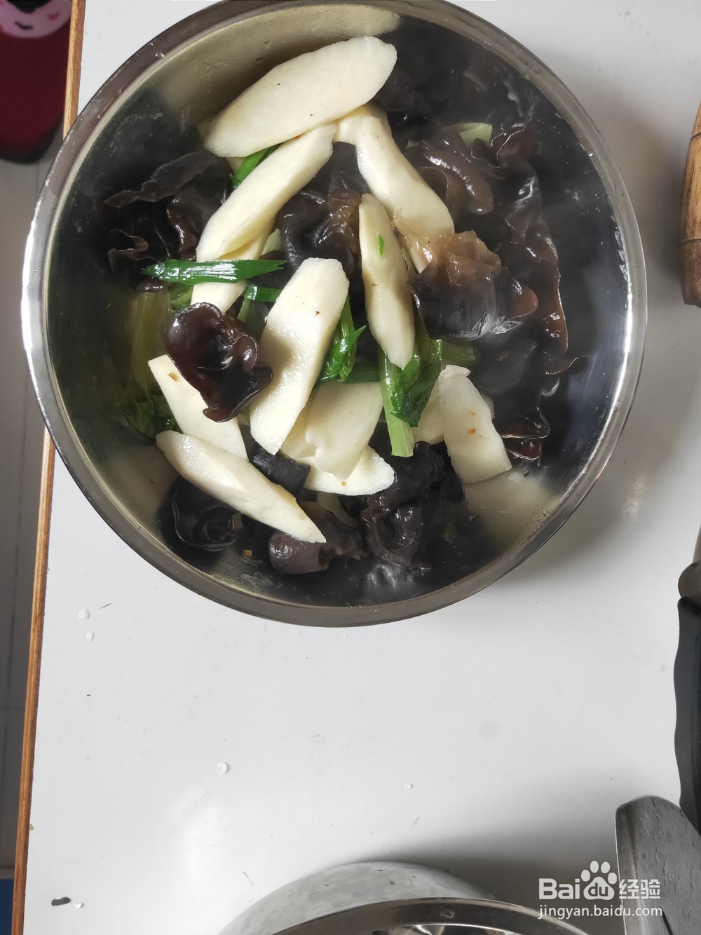 小炒山药木耳