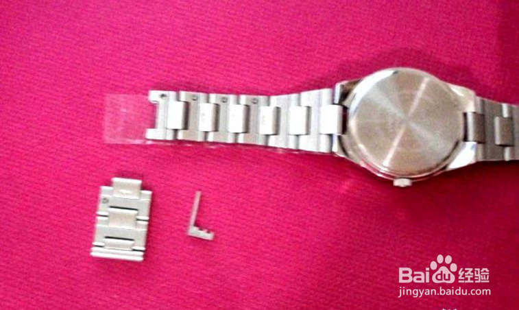 碟片式表链拆卸方法