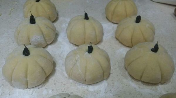 冬笋香菇南瓜包