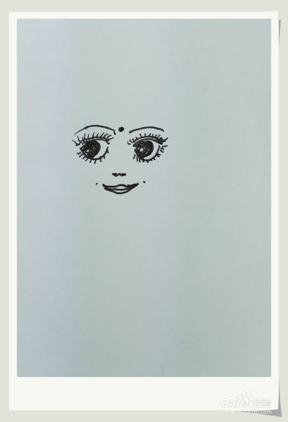 怎样画钢笔画“女童”