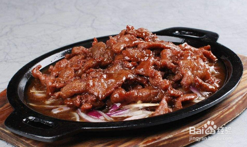 铁板蝶鱼尾做法