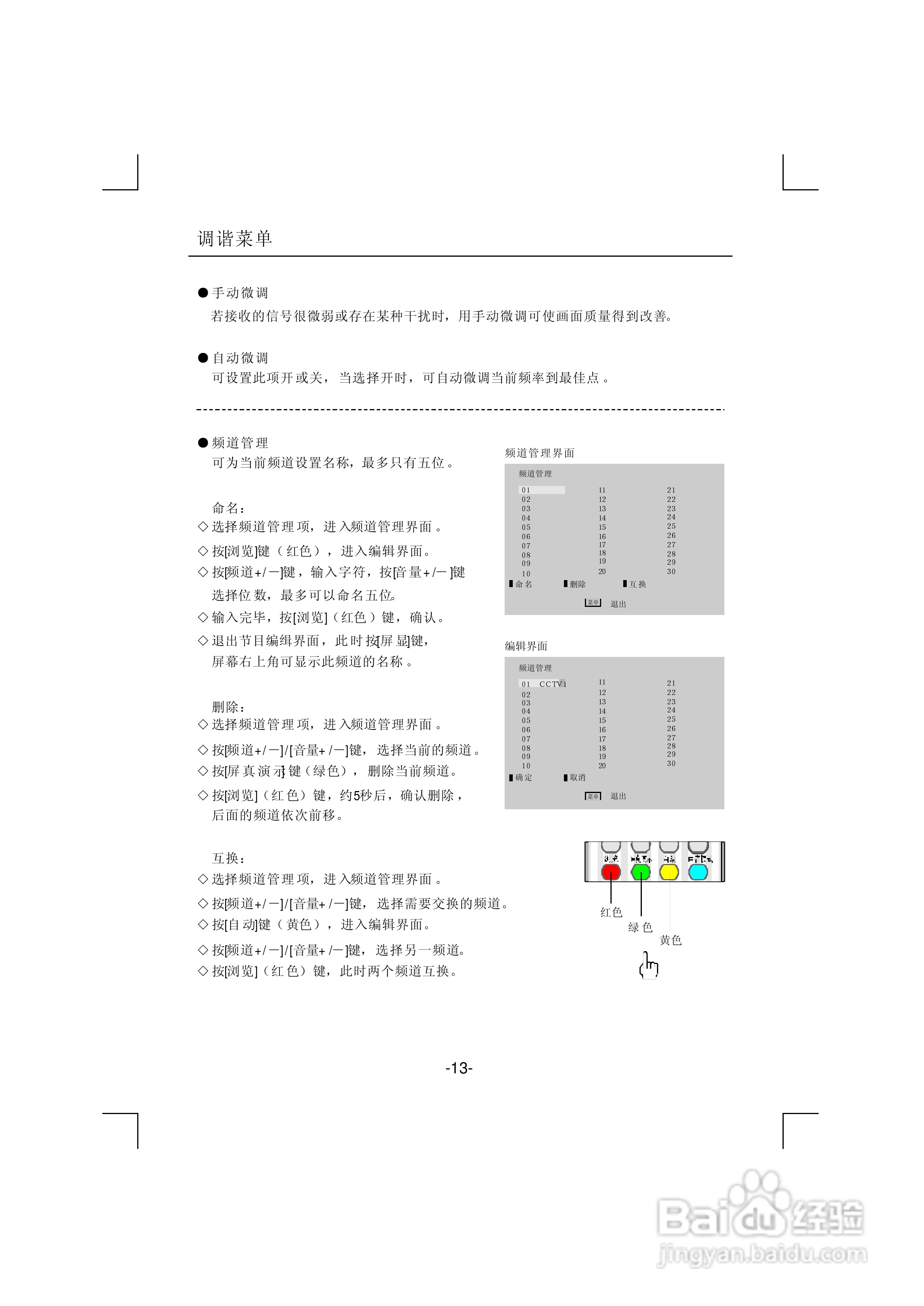 熊猫电子L32A915I（J）液晶彩色电视机说明书:[2]