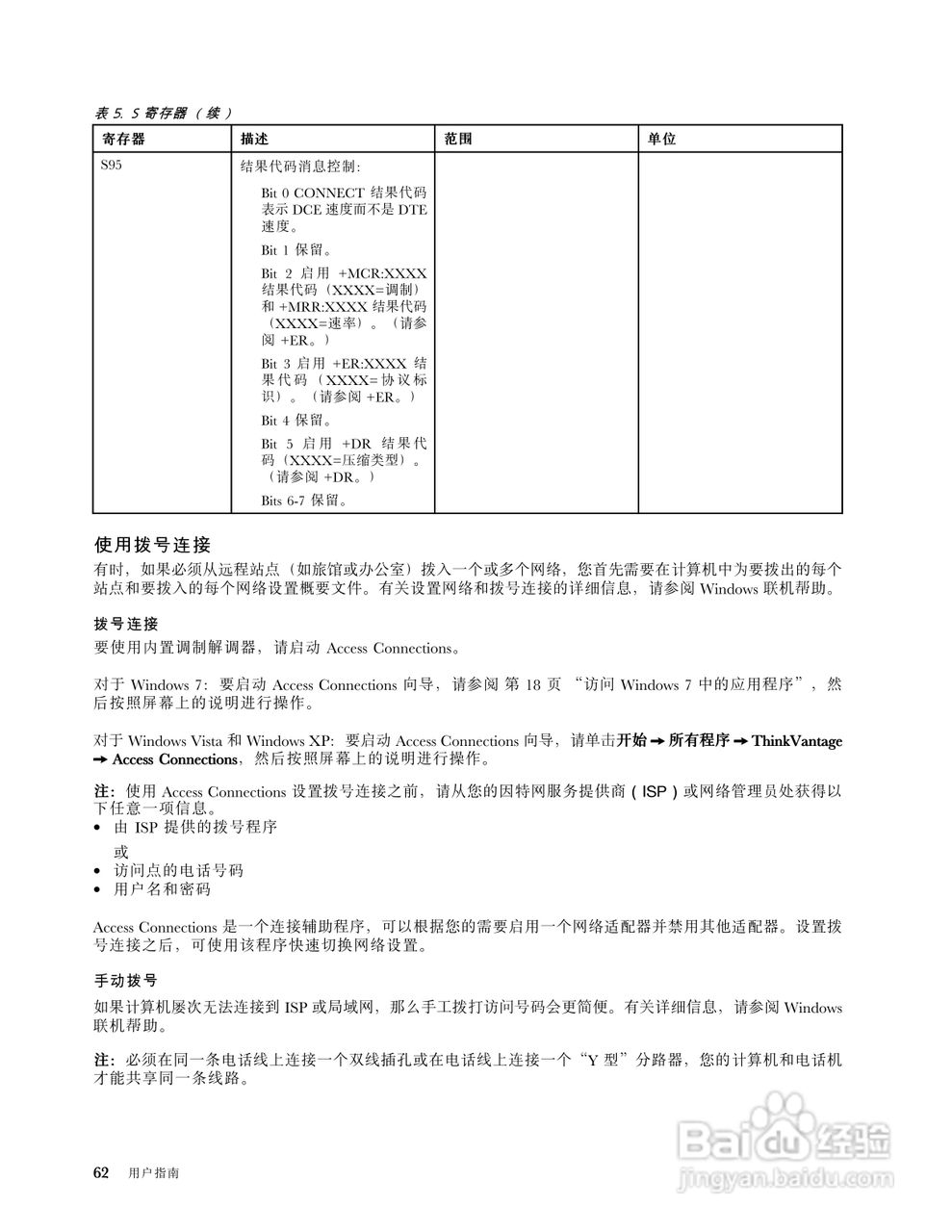 IBM(ThinkPad)T420笔记本电脑使用说明书:[8]