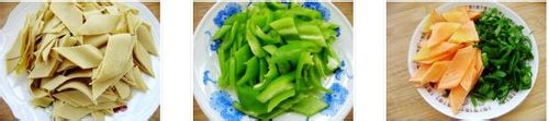 尖椒干豆腐的做法分享