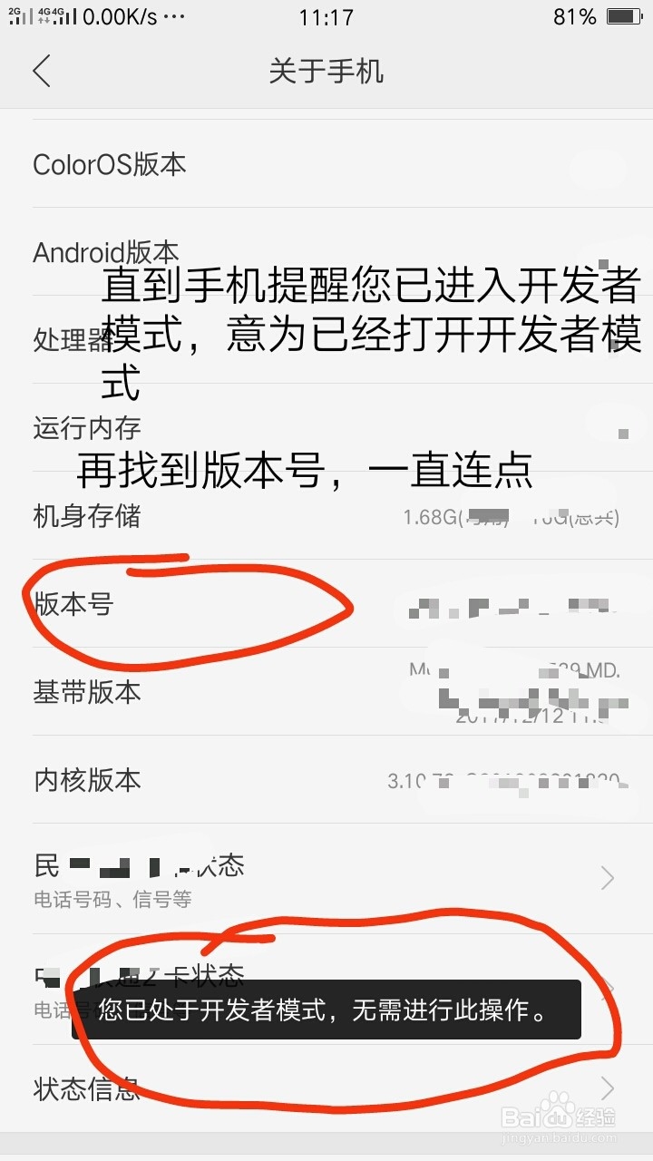 手机如何打开开发者模式