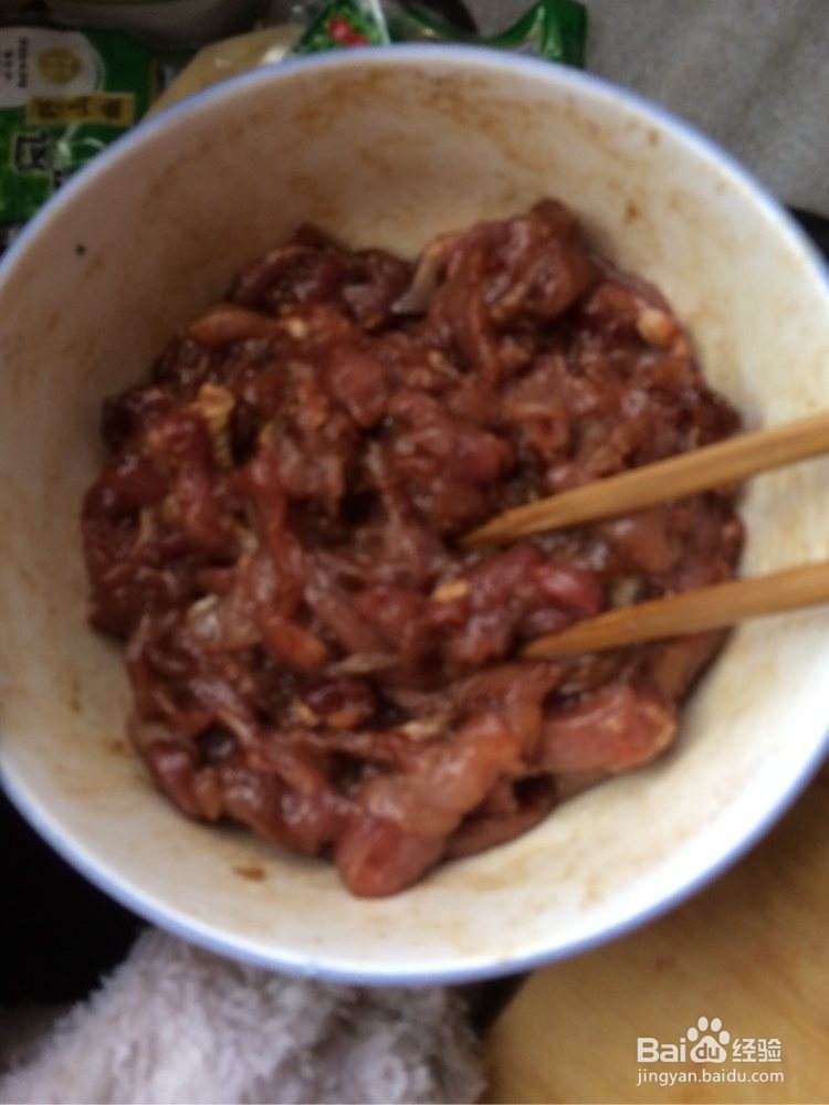 如何制作牛肉丝炒竹笋